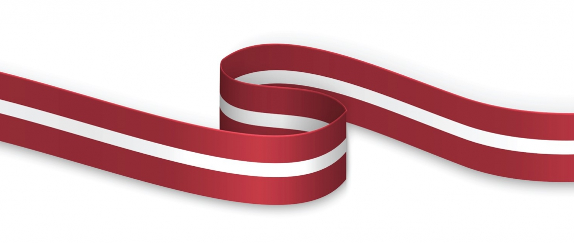 Latvija flags