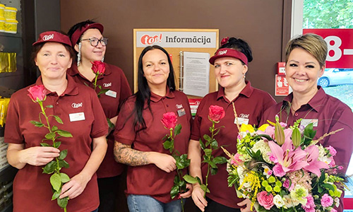 Carousel background image